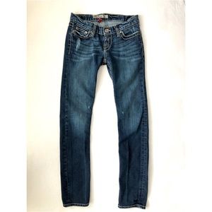 BKE Buckle Mya Skinny Jeans Distressed Denim Sz 2